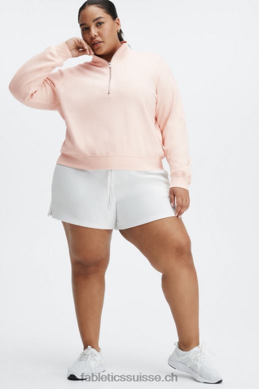 femmes short de survêtement incontournable B0B6R427 soleil de l\'après-midi/crème au beurre rose Fabletics