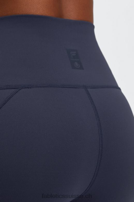 femmes short de tennis universel on-the-go ultra hw 6\'\' B0B6R486 noir/blanc classique Fabletics