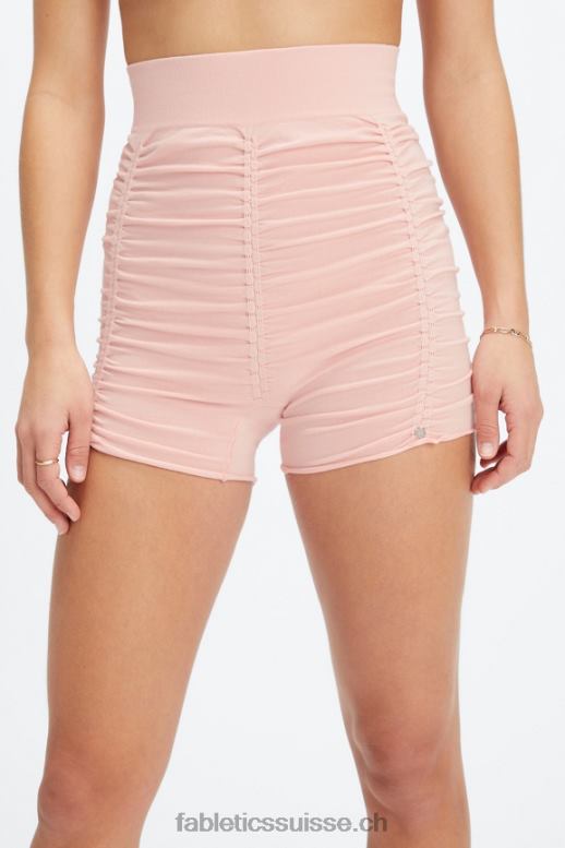 femmes short froncé à taille haute sans couture B0B6R396 brique/multiple Fabletics