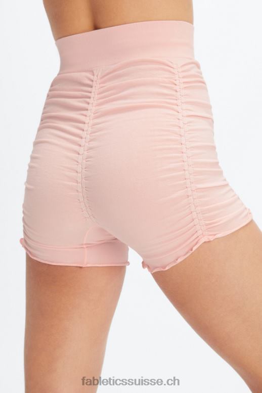 femmes short froncé à taille haute sans couture B0B6R396 brique/multiple Fabletics