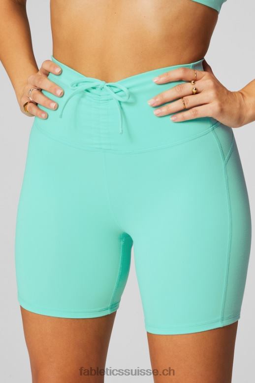 femmes short pureluxe taille ultra haute froncé 6\" B0B6R611 soleil d\'après-midi/graphique Fabletics