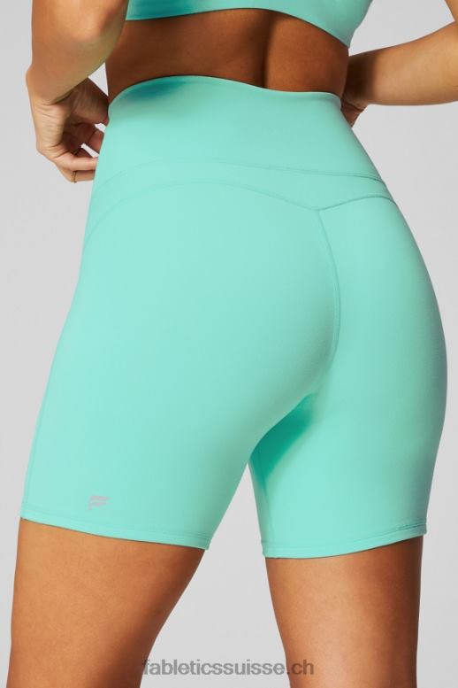 femmes short pureluxe taille ultra haute froncé 6\" B0B6R611 soleil d\'après-midi/graphique Fabletics