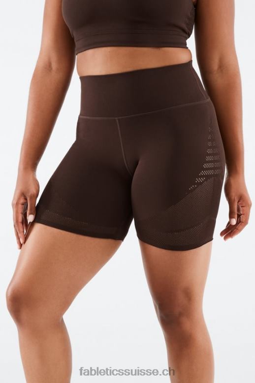femmes short sculptknit taille haute 6'' B0B6R532 marine/marine Fabletics