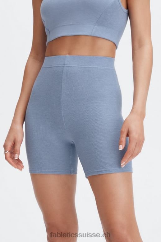 femmes short slim en maille restaurée B0B6R402 meyer/chemin du ciel Fabletics