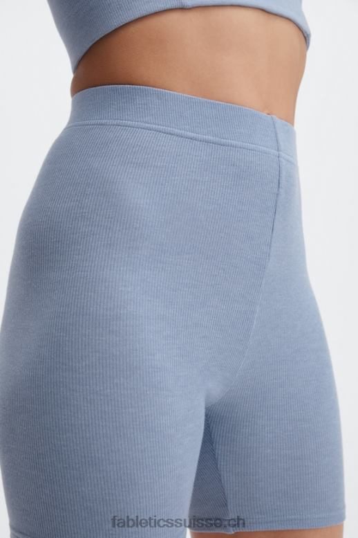 femmes short slim en maille restaurée B0B6R402 meyer/chemin du ciel Fabletics