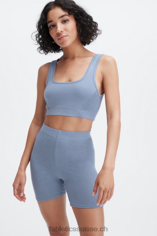 femmes short slim en maille restaurée B0B6R402 meyer/chemin du ciel Fabletics