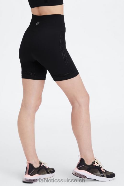 femmes short taille haute 6\'\' sans couture sync B0B6R355 noir/étain Fabletics