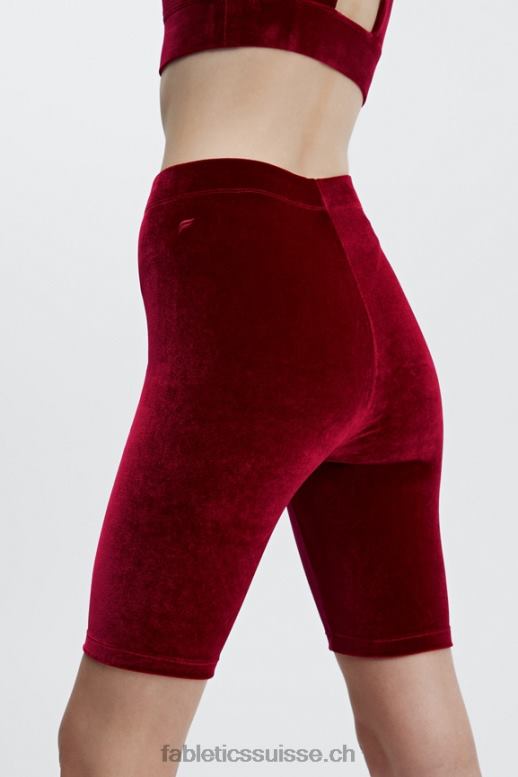 femmes short taille haute en velours 9 B0B6R530 noisette/safari Fabletics