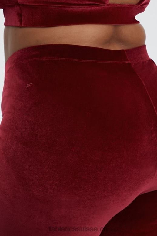 femmes short taille haute en velours 9 B0B6R531 marine/marine Fabletics