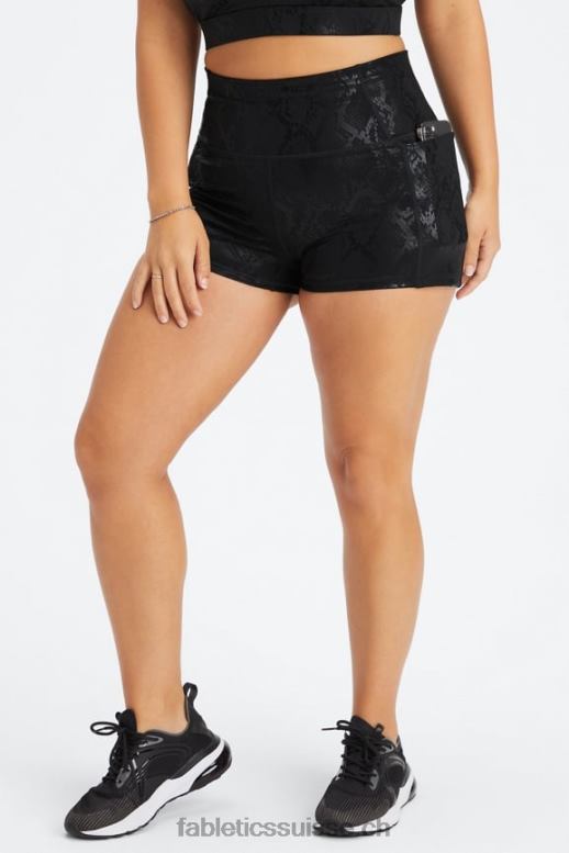 femmes short taille haute ultraluxe 2\" B0B6R382 cobalt profond/aloès Fabletics