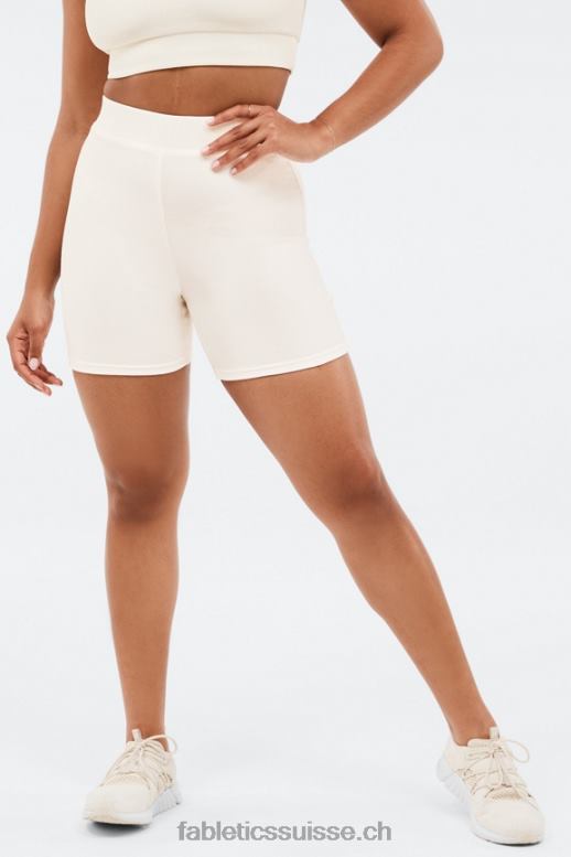 femmes short taille haute veda B0B6R580 écorce de saule/mouche à feu Fabletics