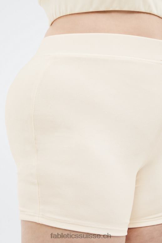 femmes short taille haute veda B0B6R581 soft grey heather/athletic club Fabletics