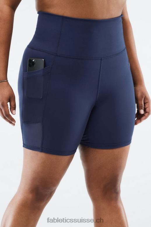 femmes short taille ultra haute 7" on-the-go B0B6R555 acajou Fabletics