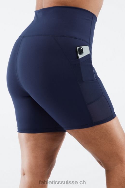 femmes short taille ultra haute 7\" on-the-go B0B6R555 acajou Fabletics