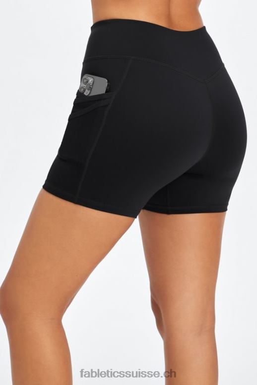 femmes short trinity motion365 taille mi-haute 5'' B0B6R362 club noir/athlétique Fabletics