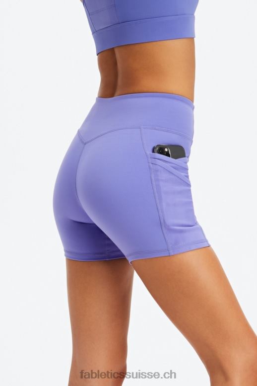 femmes short trinity motion365 taille mi-haute 5\'\' B0B6R364 citron aigre/blanc classique Fabletics