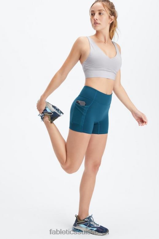 femmes short trinity motion365 taille mi-haute 5\'\' B0B6R366 chaux sucrée/hyper gazon Fabletics
