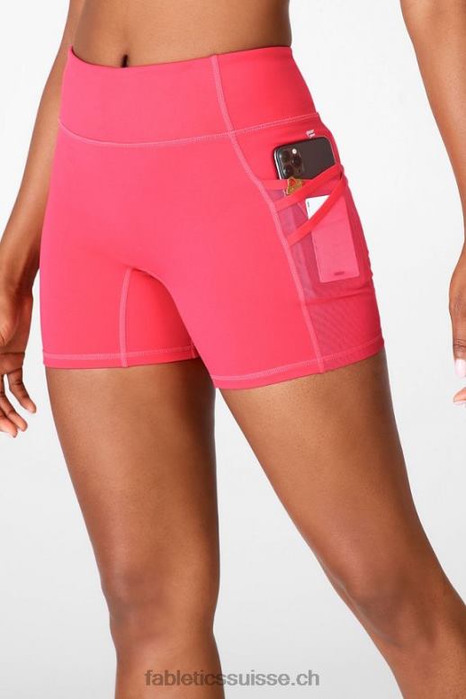 femmes short trinity motion365 taille mi-haute 5\'\' B0B6R371 mauve discret/beurre Fabletics