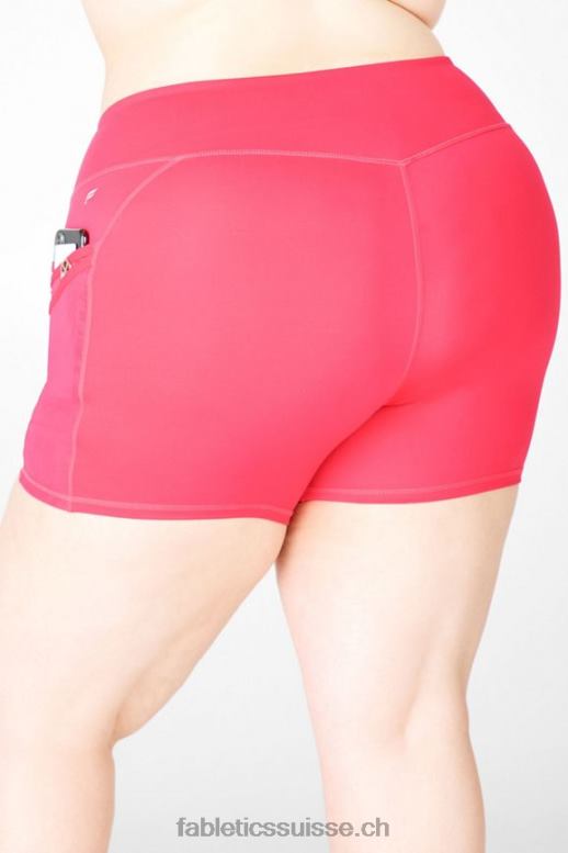 femmes short trinity motion365 taille mi-haute 5\'\' B0B6R372 peluche/fuchsia Fabletics