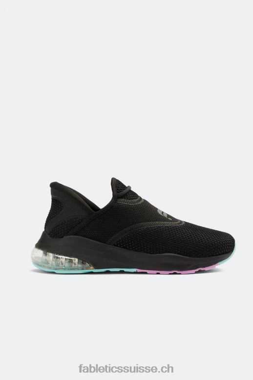 femmes baskets de performance à enfiler B0B6R2953 noir/multicolore Fabletics