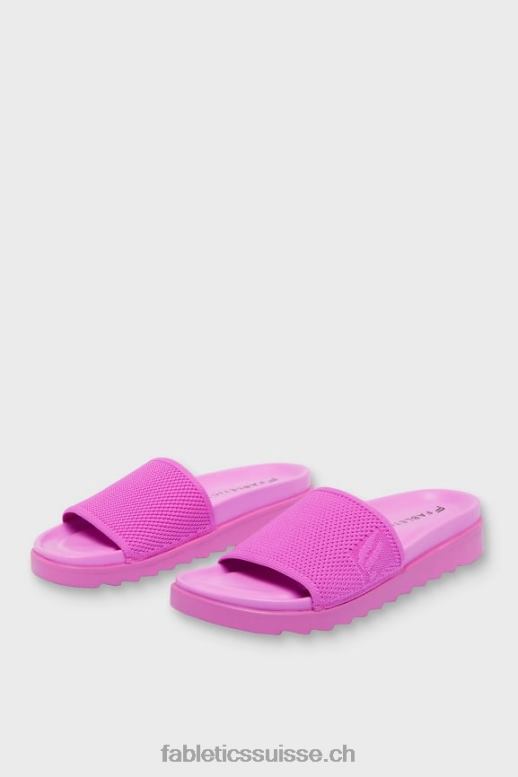 femmes sandale à glissière B0B6R2930 maille active recyclée évasion rose Fabletics