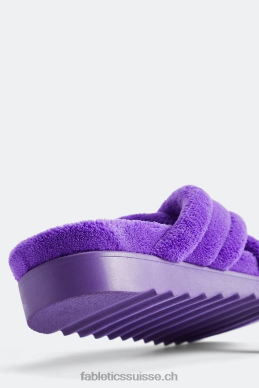 femmes toboggan croisé en tissu éponge B0B6R2961 glycine sauvage Fabletics