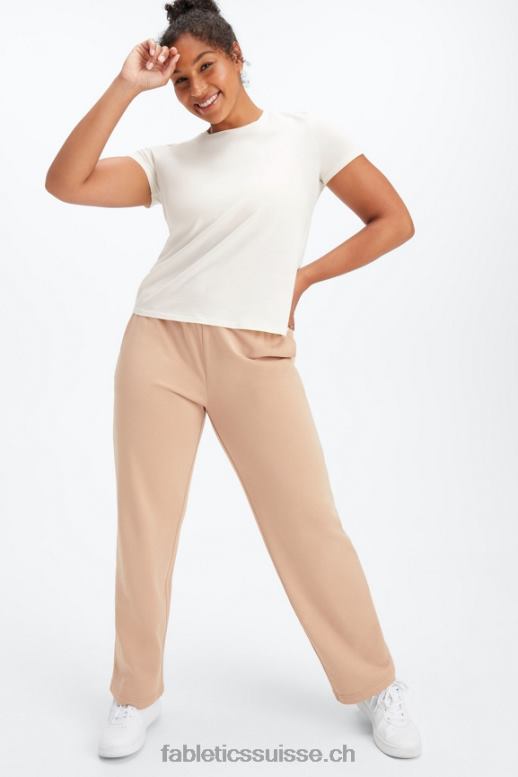 femmes T-shirt en jersey 100 % coton B0B6R1996 aigrette Fabletics