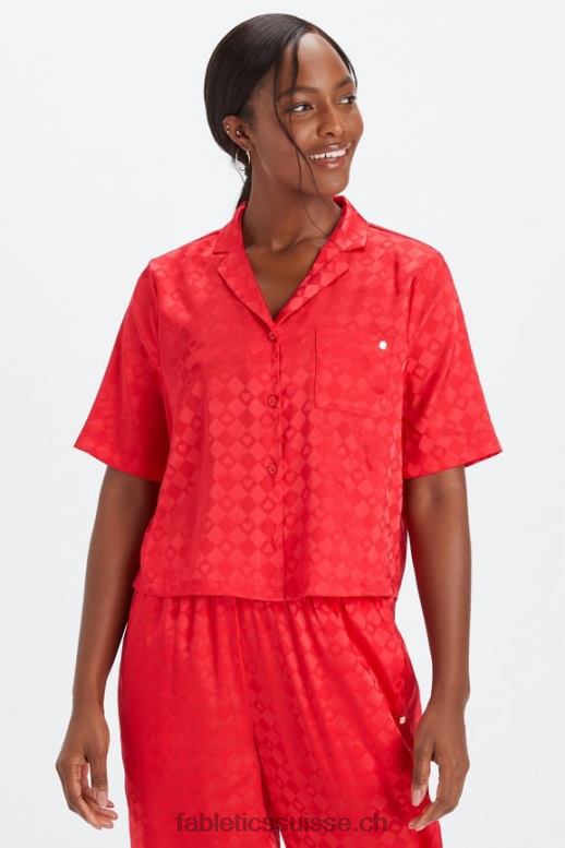 femmes bouton de veille vers le bas B0B6R1987 reine des coeurs Fabletics