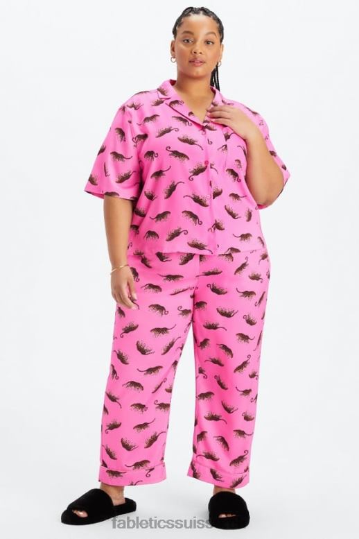 femmes bouton de veille vers le bas B0B6R1989 coeurs sauvages Fabletics