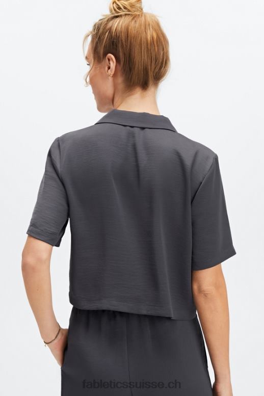 femmes bouton de veille vers le bas B0B6R2032 étain Fabletics