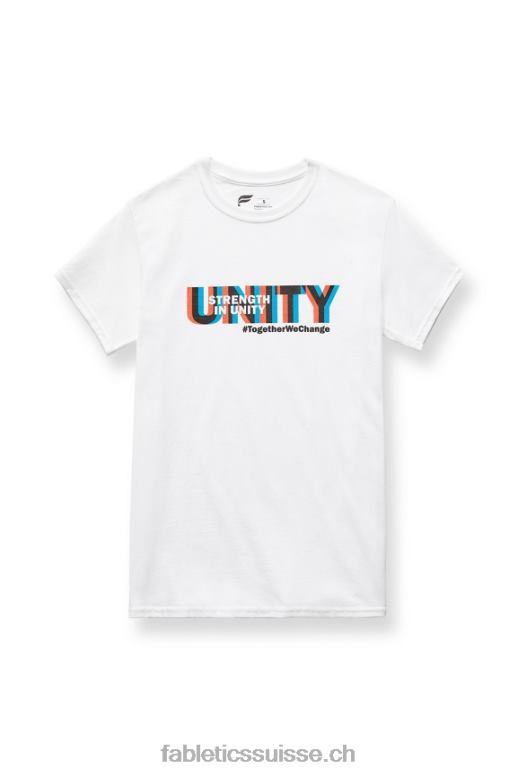 femmes force dans l'unité tee B0B6R2079 blanc/unité Fabletics