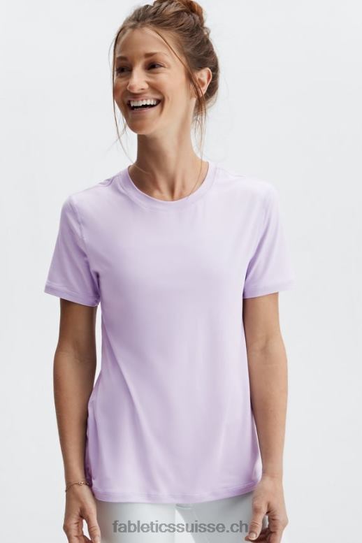 femmes haut à manches courtes phoenix lite B0B6R1983 iris brumeux Fabletics