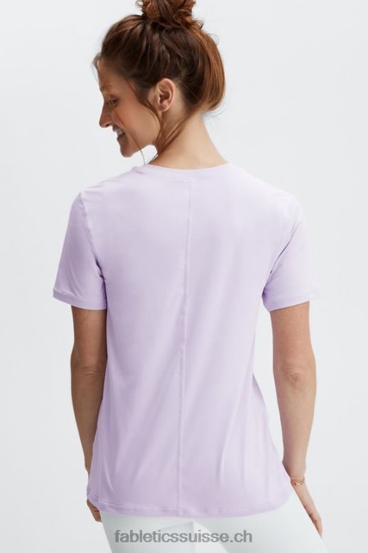 femmes haut à manches courtes phoenix lite B0B6R1983 iris brumeux Fabletics