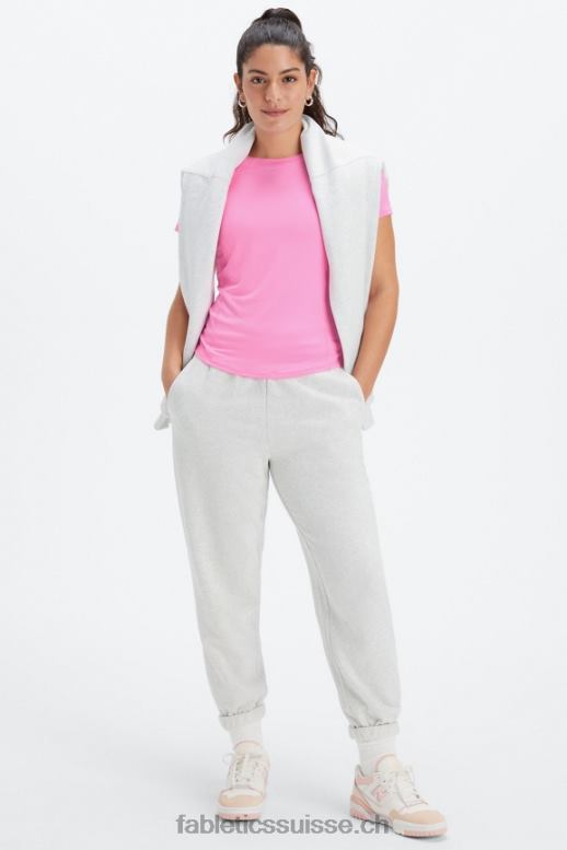 femmes haut à manches courtes phoenix lite B0B6R1990 rose électrique Fabletics