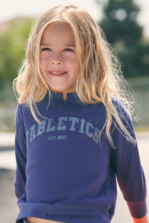 femmes mini ras du cou surdimensionné nandou B0B6R2028 cobalt profond/aloès Fabletics