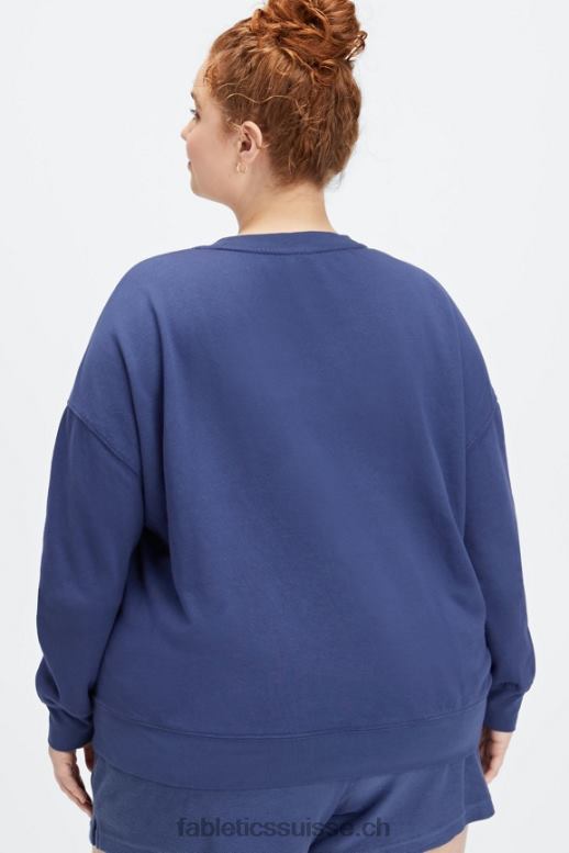 femmes équipage surdimensionné rhéa B0B6R2030 cobalt profond/aloès Fabletics