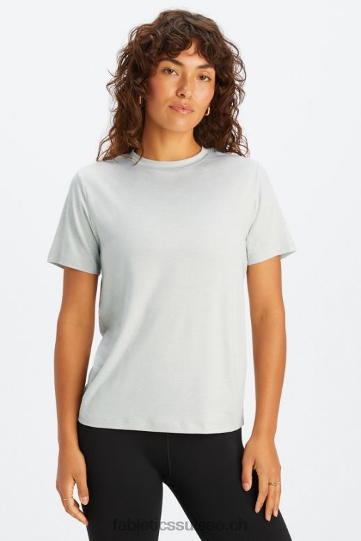 femmes té dry-flex B0B6R2011 gris doux chiné Fabletics