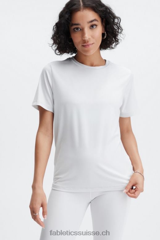 femmes té dry-flex B0B6R2015 gris doux Fabletics