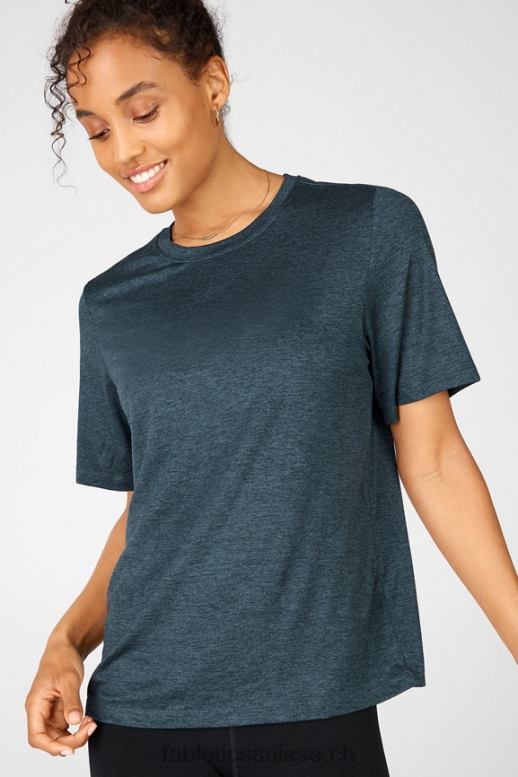 femmes té long dry-flex B0B6R2043 bleu céleste Fabletics
