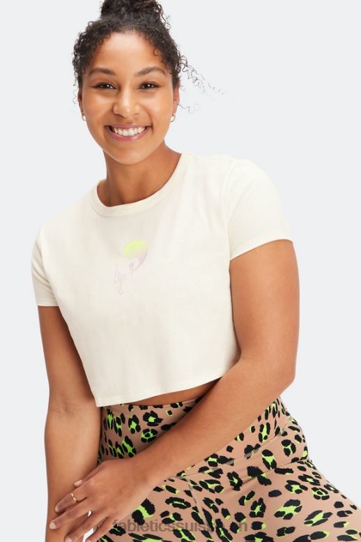 femmes t-shirt bébé B0B6R2035 mascarpone Fabletics