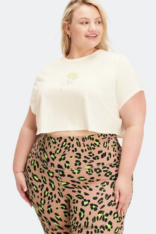 femmes t-shirt bébé B0B6R2036 mascarpone Fabletics