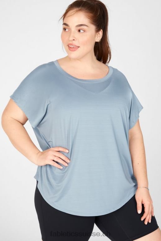 femmes t-shirt éco-responsable B0B6R2095 nuage de pluie Fabletics