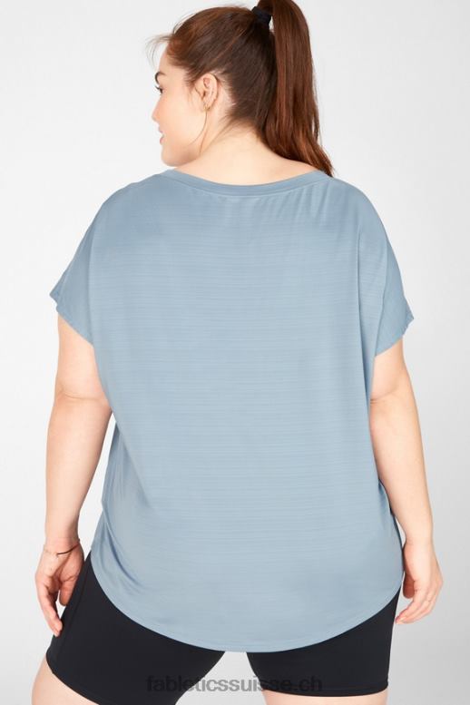 femmes t-shirt éco-responsable B0B6R2095 nuage de pluie Fabletics