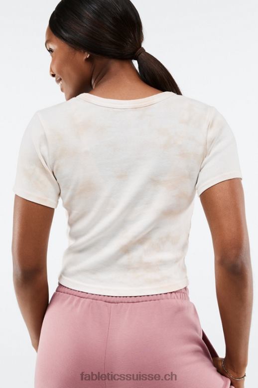 femmes t-shirt cora slim B0B6R2070 teinture à l\'avoine Fabletics