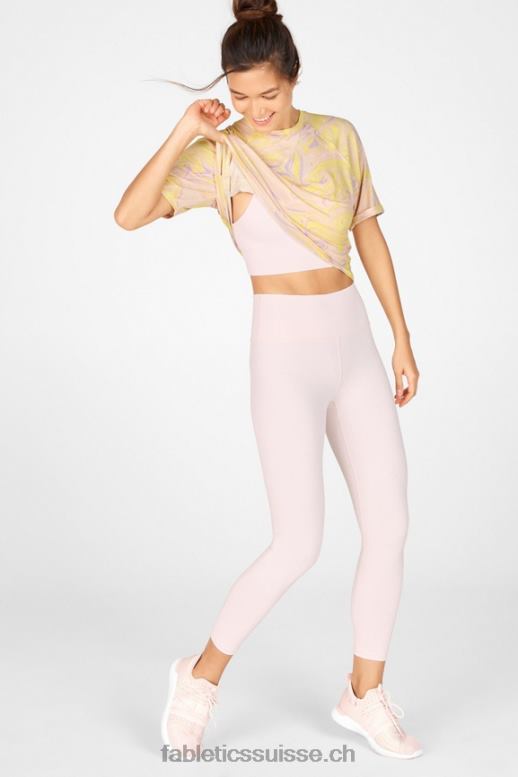 femmes t-shirt raglan à manches courtes loveday B0B6R2092 marbre Fabletics
