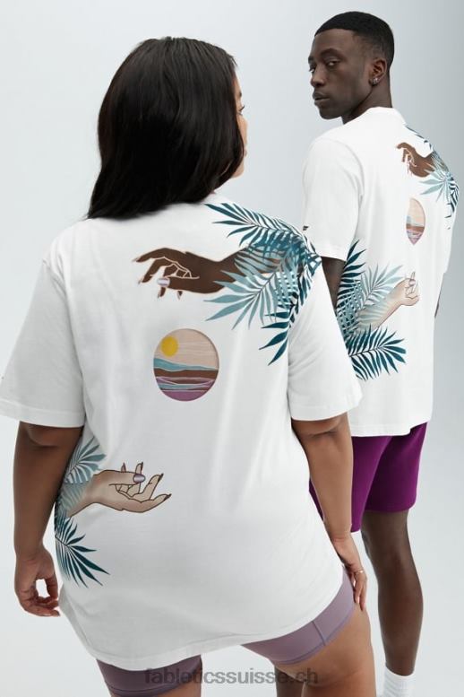femmes t-shirt unisexe Kindred B0B6R2074 danseur de nuage Fabletics