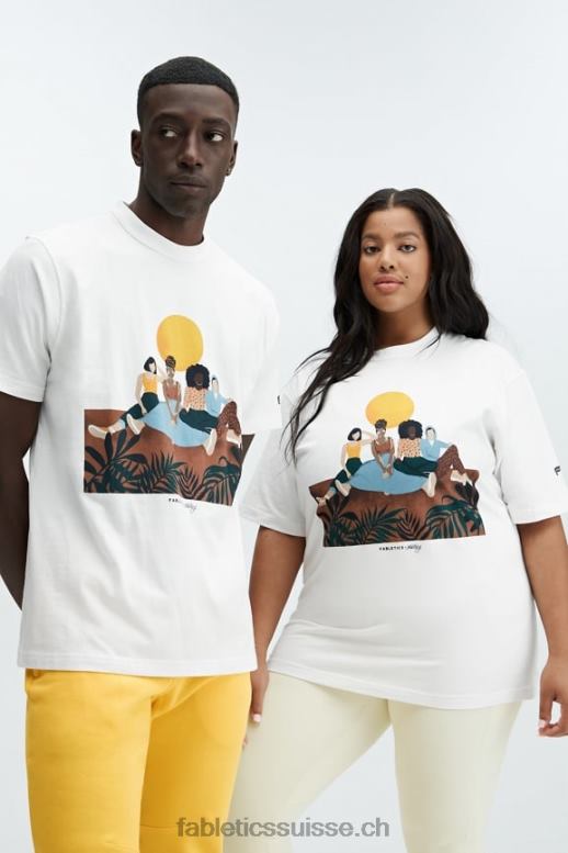 femmes t-shirt unisexe harmonie B0B6R2076 danseur de nuage Fabletics