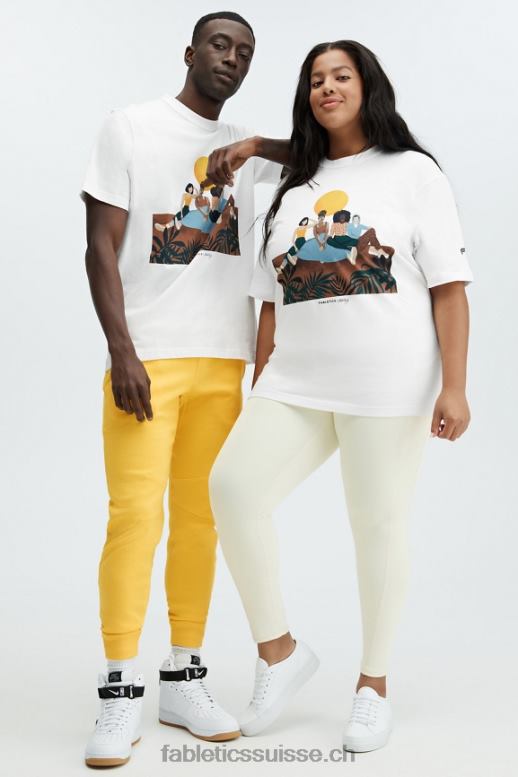 femmes t-shirt unisexe harmonie B0B6R2076 danseur de nuage Fabletics