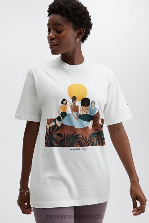 femmes t-shirt unisexe harmonie B0B6R2076 danseur de nuage Fabletics