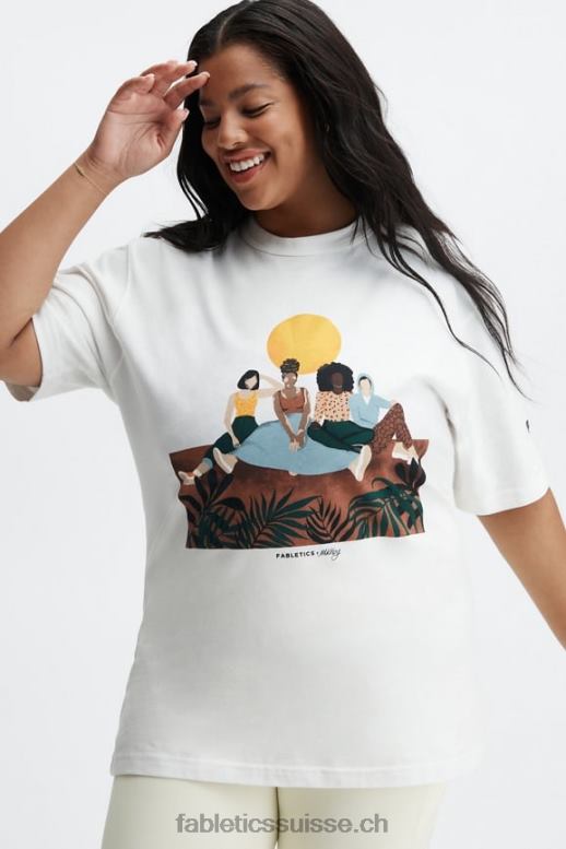femmes t-shirt unisexe harmonie B0B6R2076 danseur de nuage Fabletics